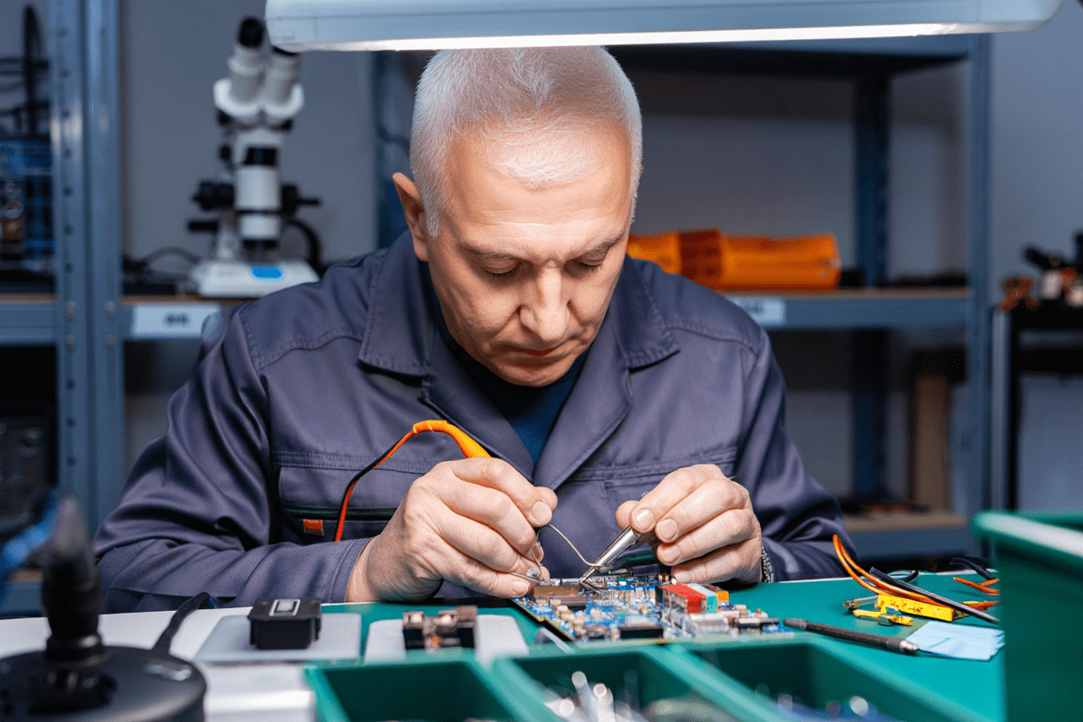 Процесс ремонта техники Zaxboard в zaxboard-servis