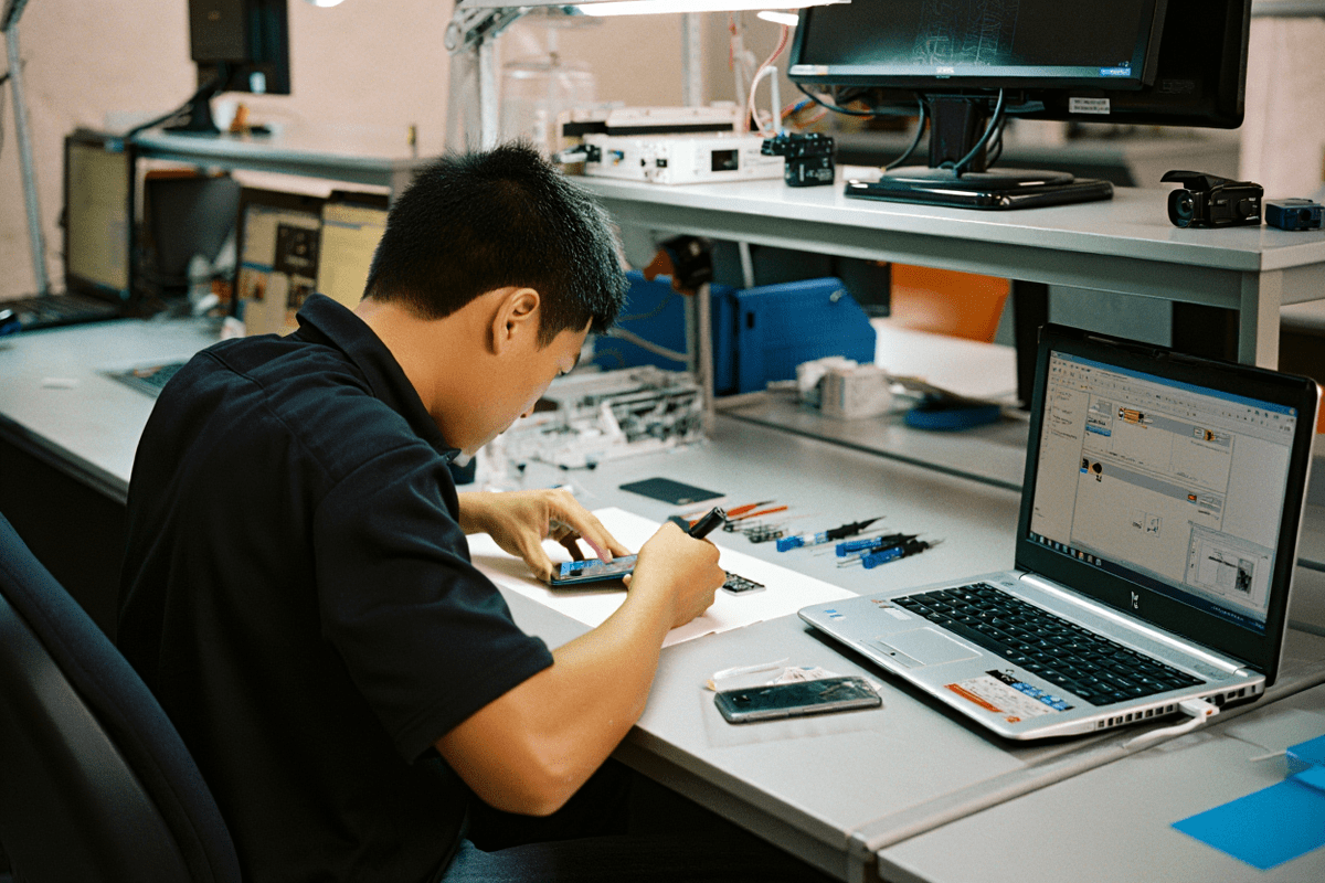 Процесс ремонта техники Zaxboard в zaxboard-servis